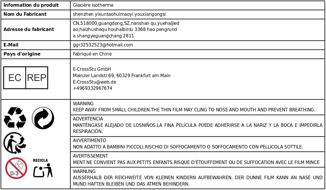 釣り、バーベキュー、ピクニック用の断熱ポータブルボックス