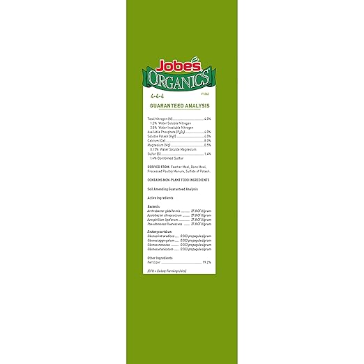 Fertilizante Granulado Todo Uso Jobe's Organics, 4 lbs miniatura 2