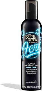 Bondi Sands Aero Self Tanning Foam | Lightweight + Fast-Drying Aerosol Formula Gives Skin a Hydrated, Long-Lasting Bronzed Glow | 7.61 Oz/225 mL