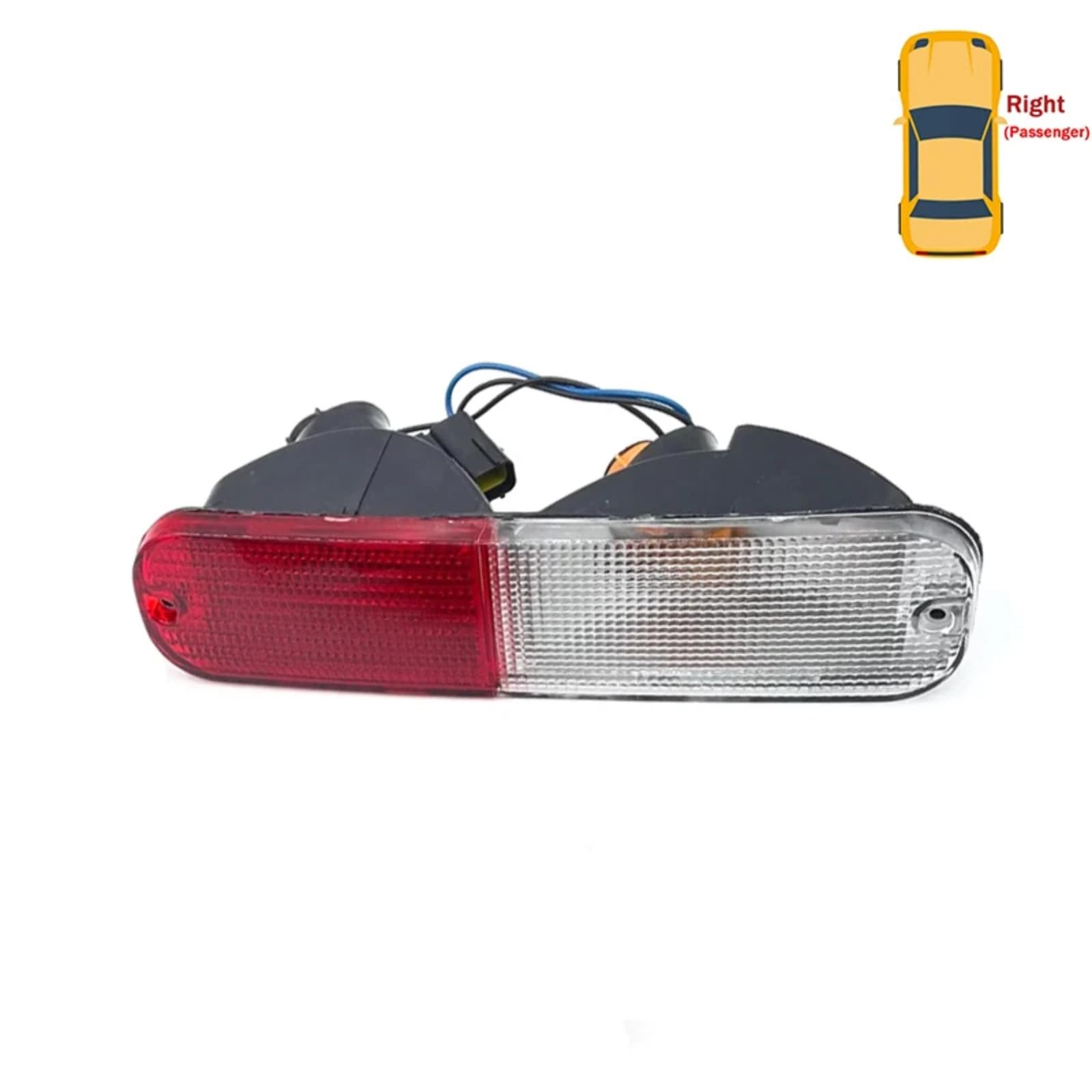 Riflettore Paraurti Compatibile Con Land Per Rover Per Freelander I 2002 2003 Paraurti Posteriore Auto Riflettore Indicatore Direzione Freno Retromarcia Lampada XFB000280 XFB000290(2pcs)