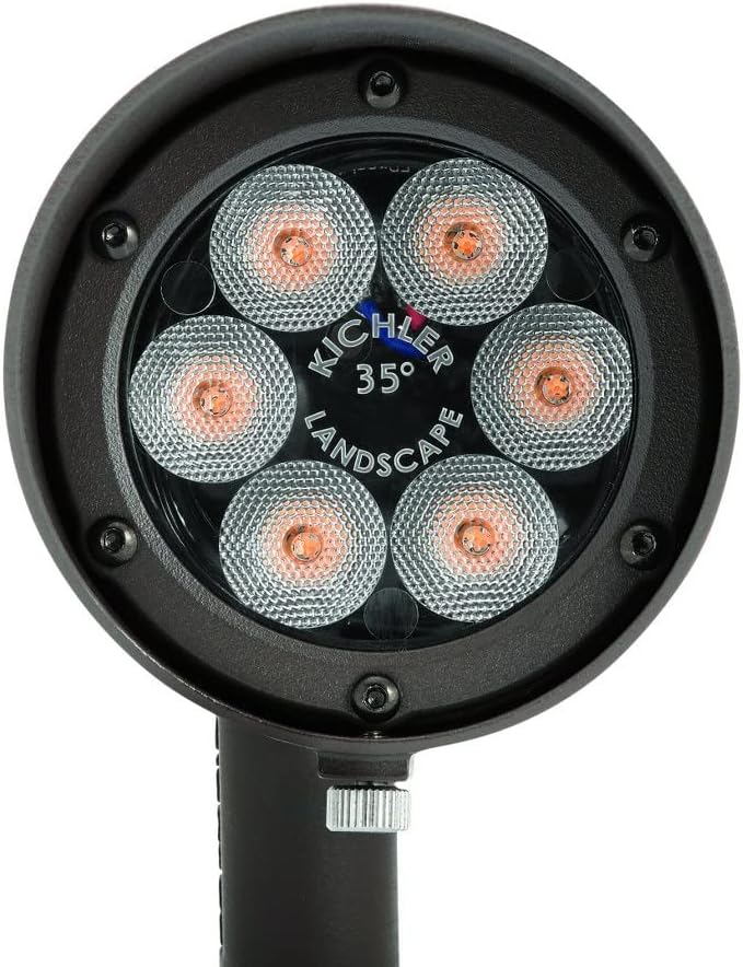 Kichler 16152BKT30 Transitional LED Landscape Accent from Landscape LED Collection in Black Finish, 3.50 inches