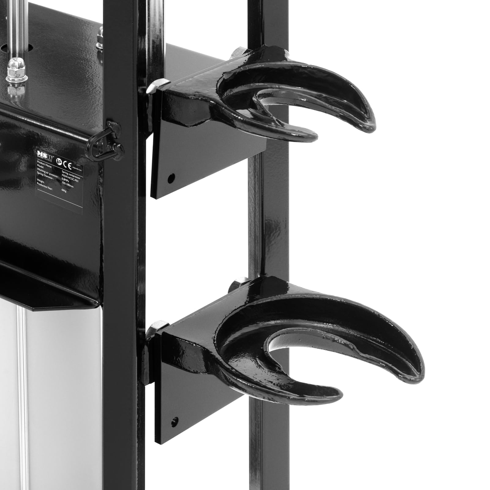 MSW Compresor de resortes - neumático - 1 t - 8 bar Tensor para muelles de automóvil
