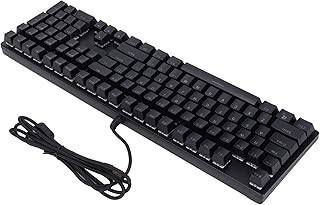 CRIOH SRTATIVIS 108 Keys RGB Gaming Mechanical Keyboard with NKey Rollover for PC Gamers, 14 RGB Backlight Modes, Suspension Keycap Wired Keyboard for Desktop, Computer & PC