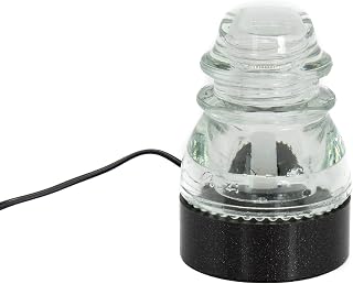 Lamp Base for Hemingray-40, -42, -45" Glass Insulators (Blue LED)