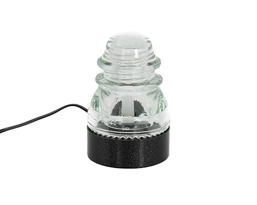 Miniatura 3 de Lamp Base for "Hemingray-40, -42, -45" Glass Insulators (No LED bulb)