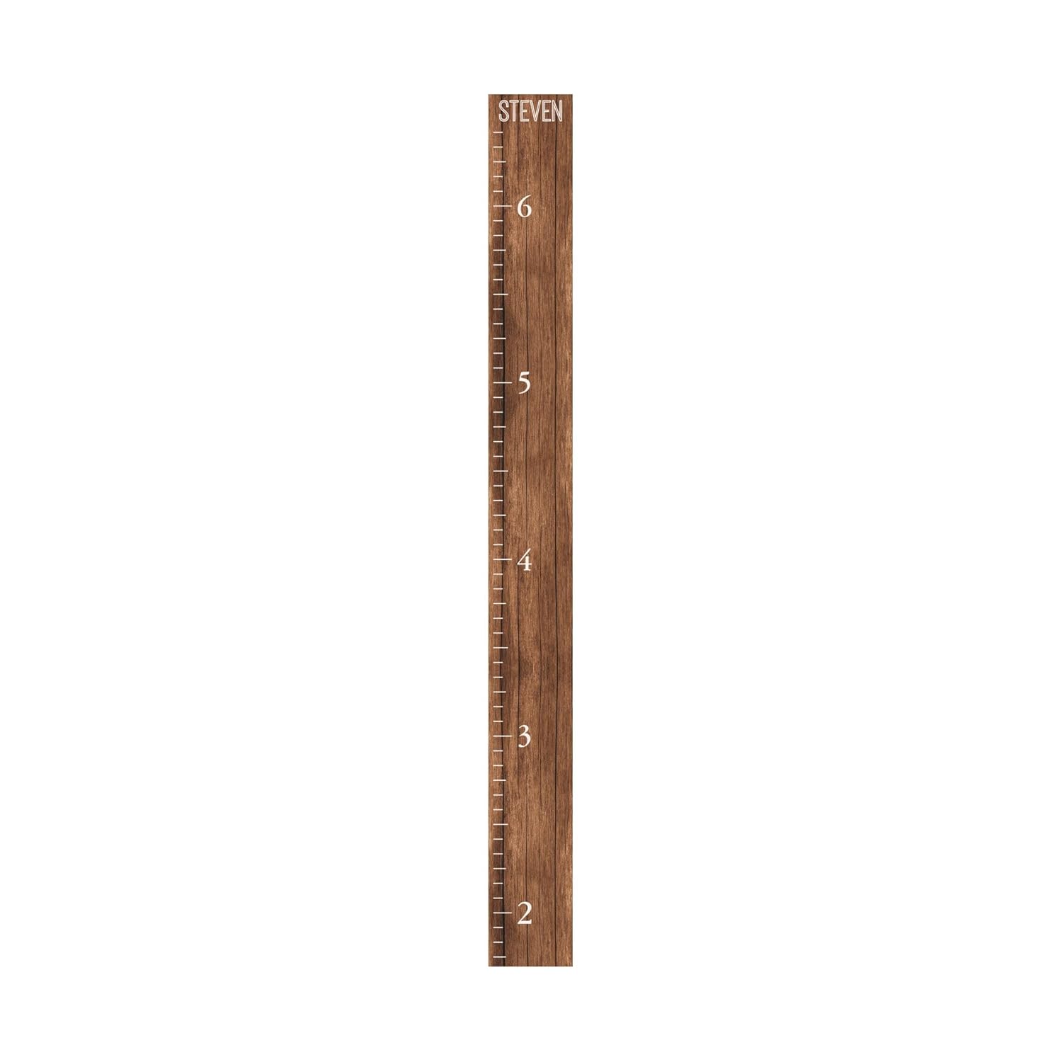 Farmhouse Style Wooden Kids Growth Chart Ruler for Boys and Girls