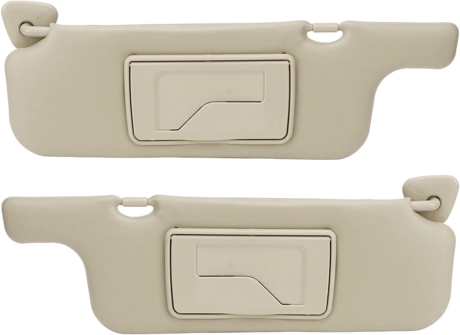 Car Sun Visor for ToyotaCorolla 2001 to 2007 Ninth Generation, Left Driver and Right Passenger Side, Gray Replaces