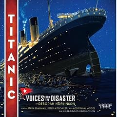 Titanic: Voices From the Disaster Audiolibro Por Deborah Hopkinson arte de portada