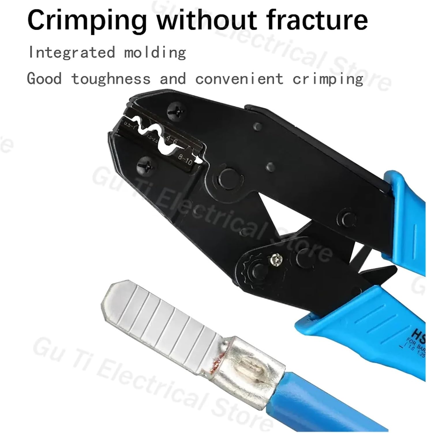 C45 Pin Copper Tin Plated DZ47 Circuit Breaker Pin-Shaped Cable Wire Lug Insert Crimp Terminal 1.5-50 Terminal Lugs(C45-10,20PCS)