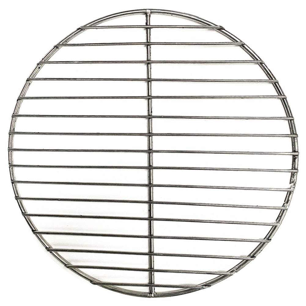BBQ Grill Mat Herramienta de la Parrilla Redondo de Acero Inoxidable de Malla Parrilla Inicio asado Nets Tocino Hierro Nets Barbacoa Accesorios Antiadherente Barbacoa Entramado