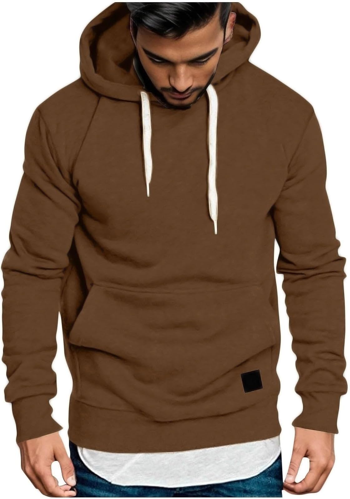 Yolimok Hoodies for Men UK Sale Clearance,Essentials Hoodie Winter Warm Work ...