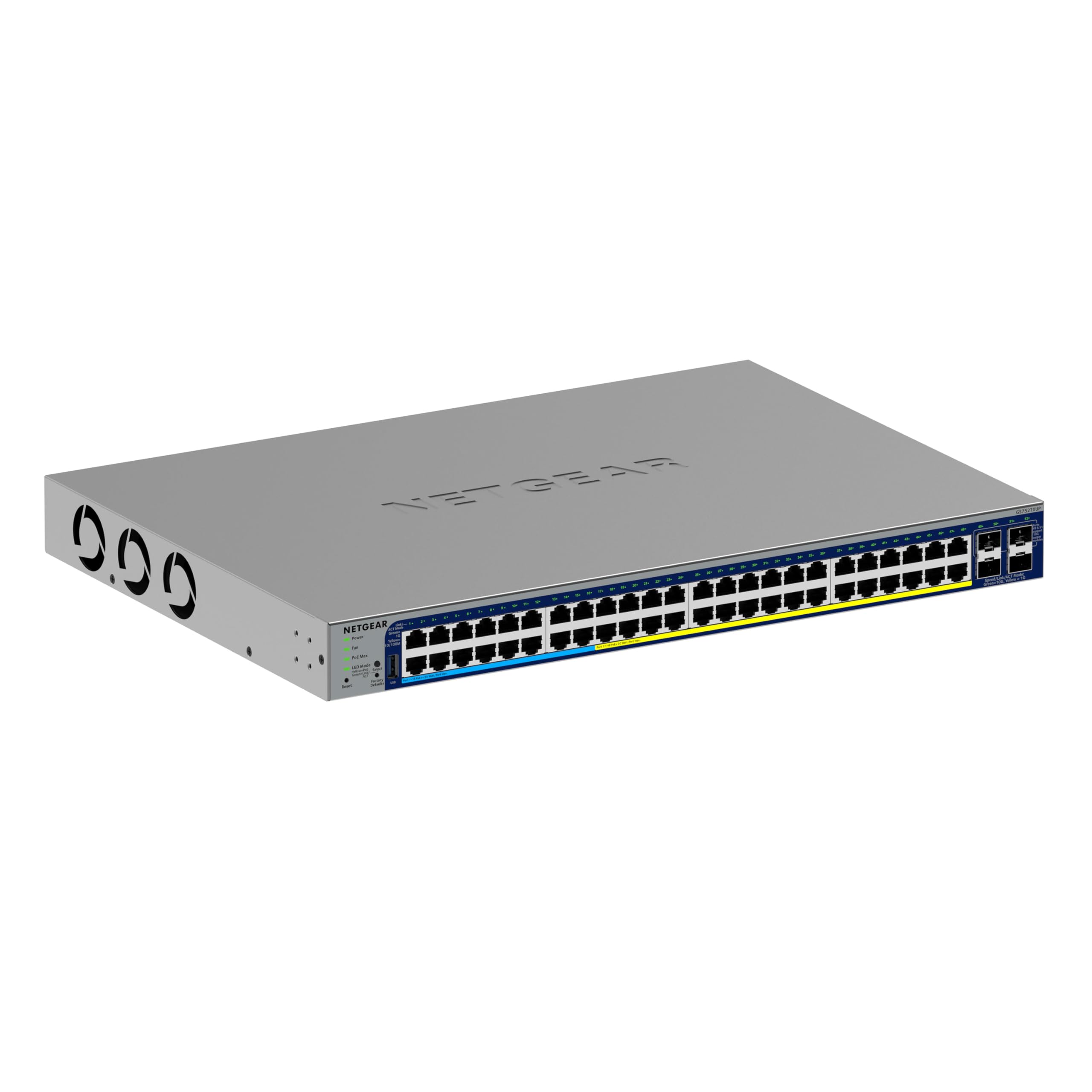 Amazon.com: NETGEAR 52-Port Ultra60 PoE Gigabit Ethernet Smart