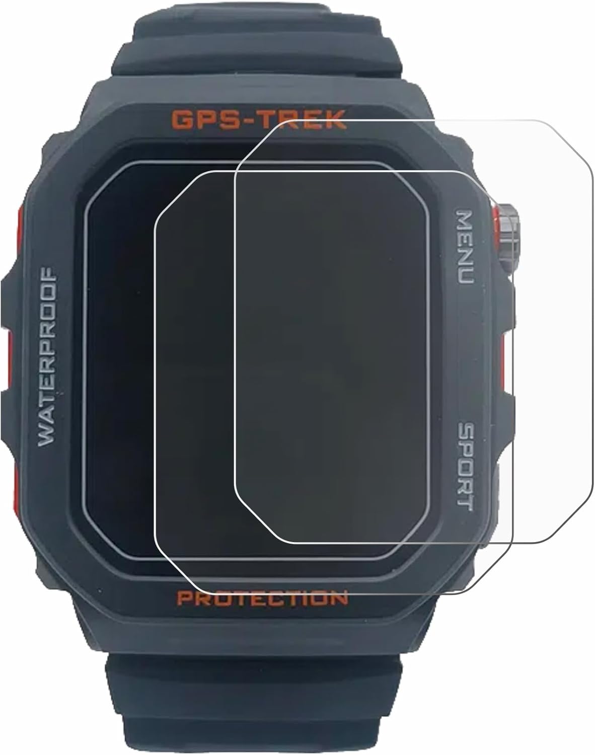 brotect Screen Protector compatible with Banlvs Smartwatch 1.73" (2 Pack) - HD-Clear Protection Film