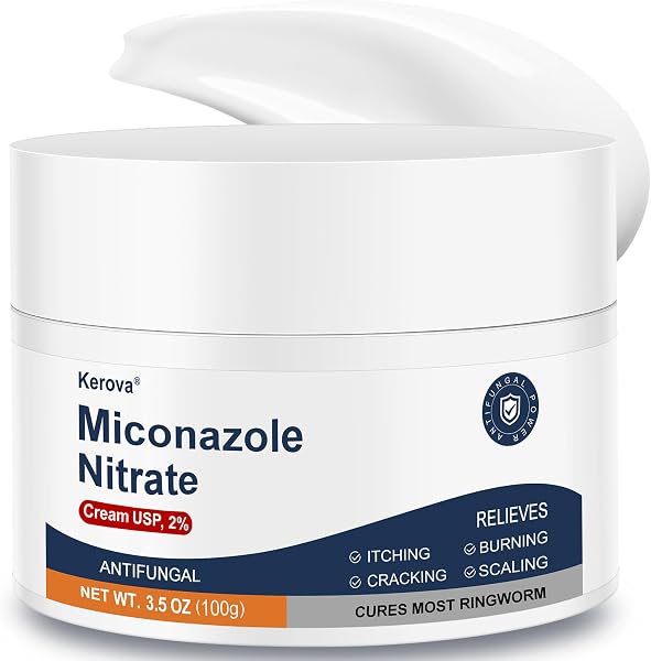 Antifungal Cream for Jock Itch, Athletes Foot & Ringworm - 2% Miconazole…