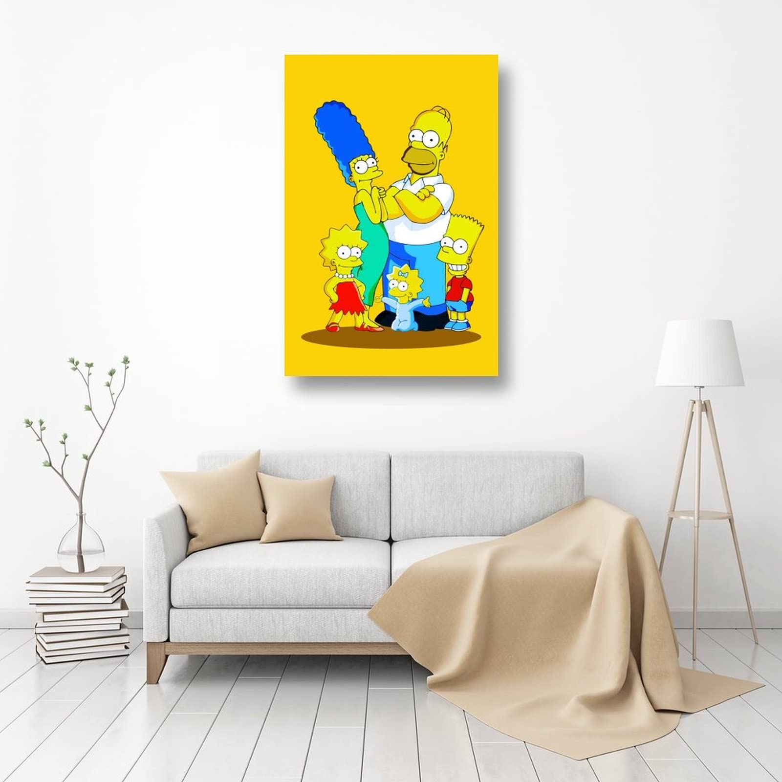 Amazon.co.jp: The Simpsons シンプソンズアニメポスター 印刷