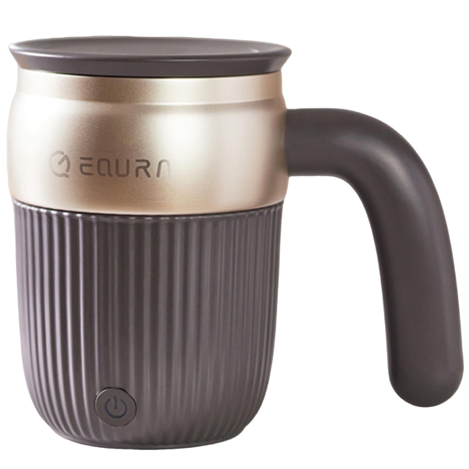 EQURA Automatic Self Stirring Coffee Mug Rechargeable Megnetic Auto Mixer Cup 15oz for Coffee Milk Tea Cocoa for
