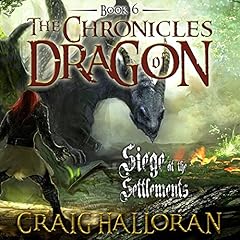 The Chronicles of Dragon Audiolibro Por Craig Halloran arte de portada
