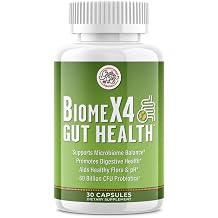 Grab The Gold Biome X4 Probiotic Gut Health Capsules - 30 Count