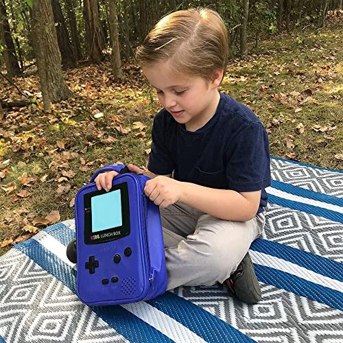 Tongtai Kids Lunch Box Boy Insulated Lunch Bag Game Leather Thermal Lunch Bag For School Insulated Cooler Bag Game Lunch Boxes For Boys Girls Kids Toddlers Teen #TOP4