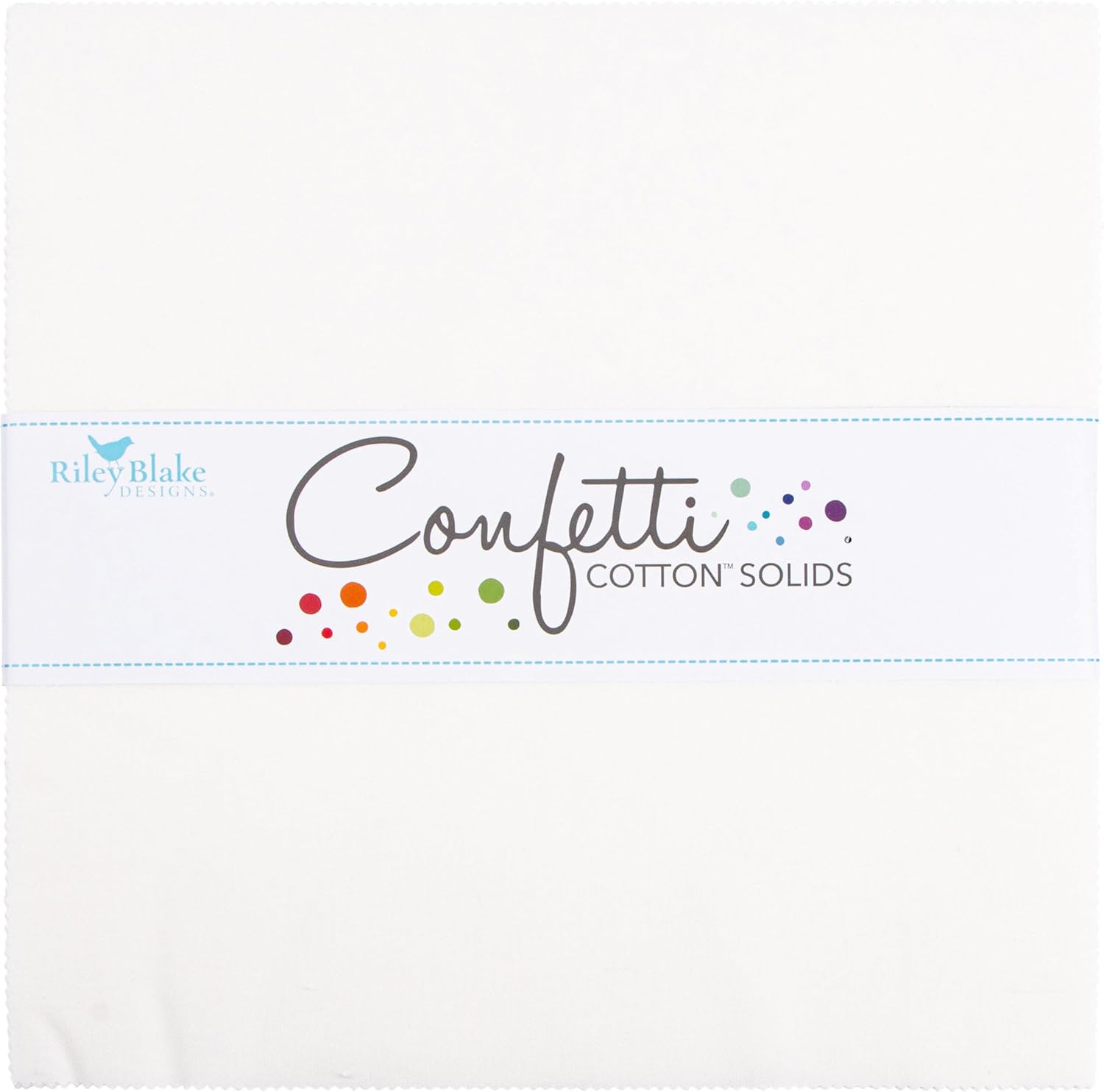 Confetti Cotton Solids Cloud 10" Stacker 42 10-inch Squares Layer Cake Riley Blake 10-120-CLOUD-42