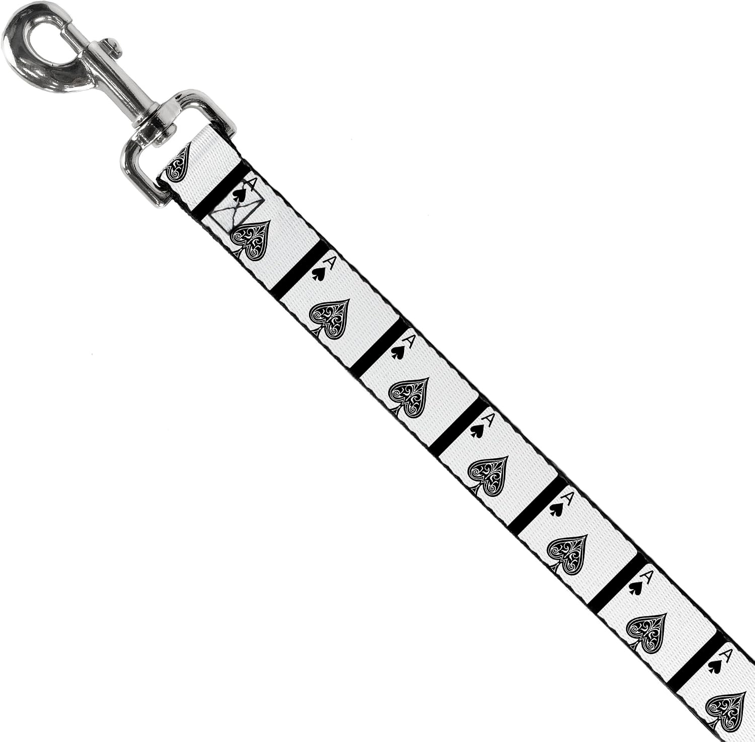 Dog Leash Ace of Spades 6 Feet Long 1.0 Inch Wide