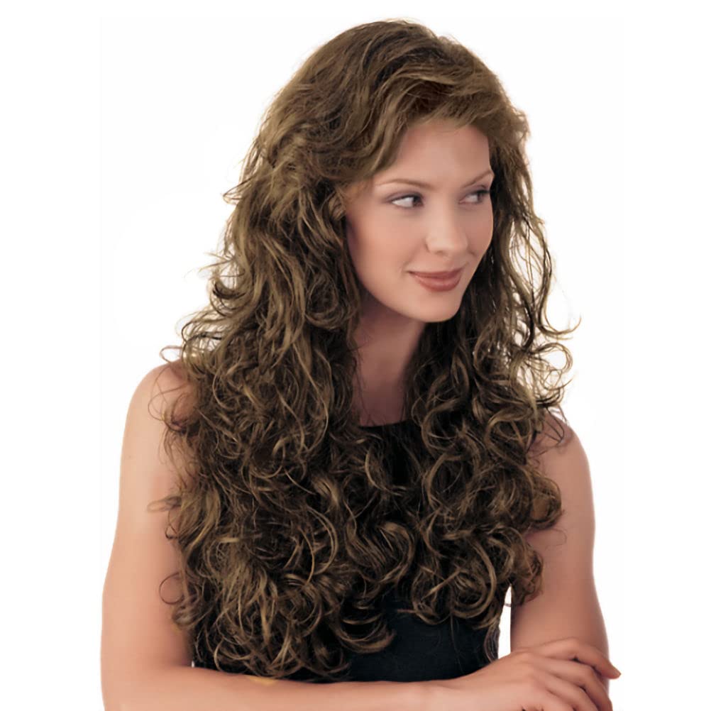 Henry Margu Mane Attraction Brand (Breezy) - Synthetic 3/4 Cap Hairpiece with Clips in (16h) Blend for Natural Volume, Coverage and Easy Everyday Wear. Used to