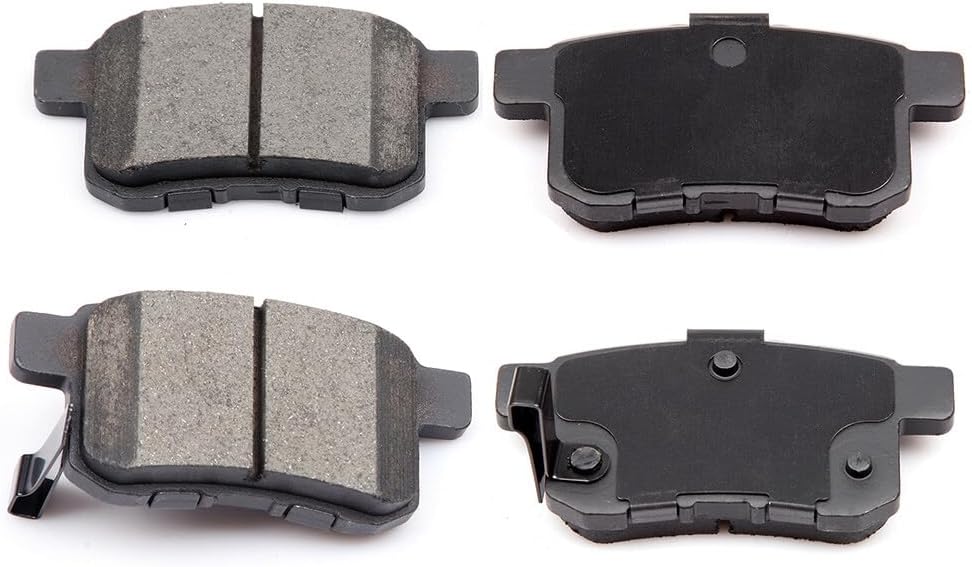 ECCPP D1336-8447 4pcs Rear Ceramic Disc Brake Pad Set Fit For Acura TSX 2009-2014,For Honda For Accord 2008-2017