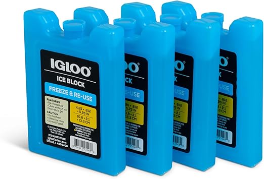 How to line a 45 qt camping cooler with Igloo Maxcold Ice Block