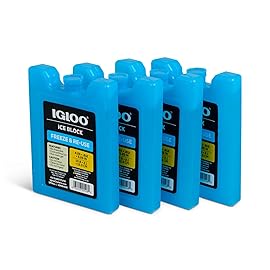 Igloo Small Maxcold 4 Pack Ice Block, Reusable Ice..