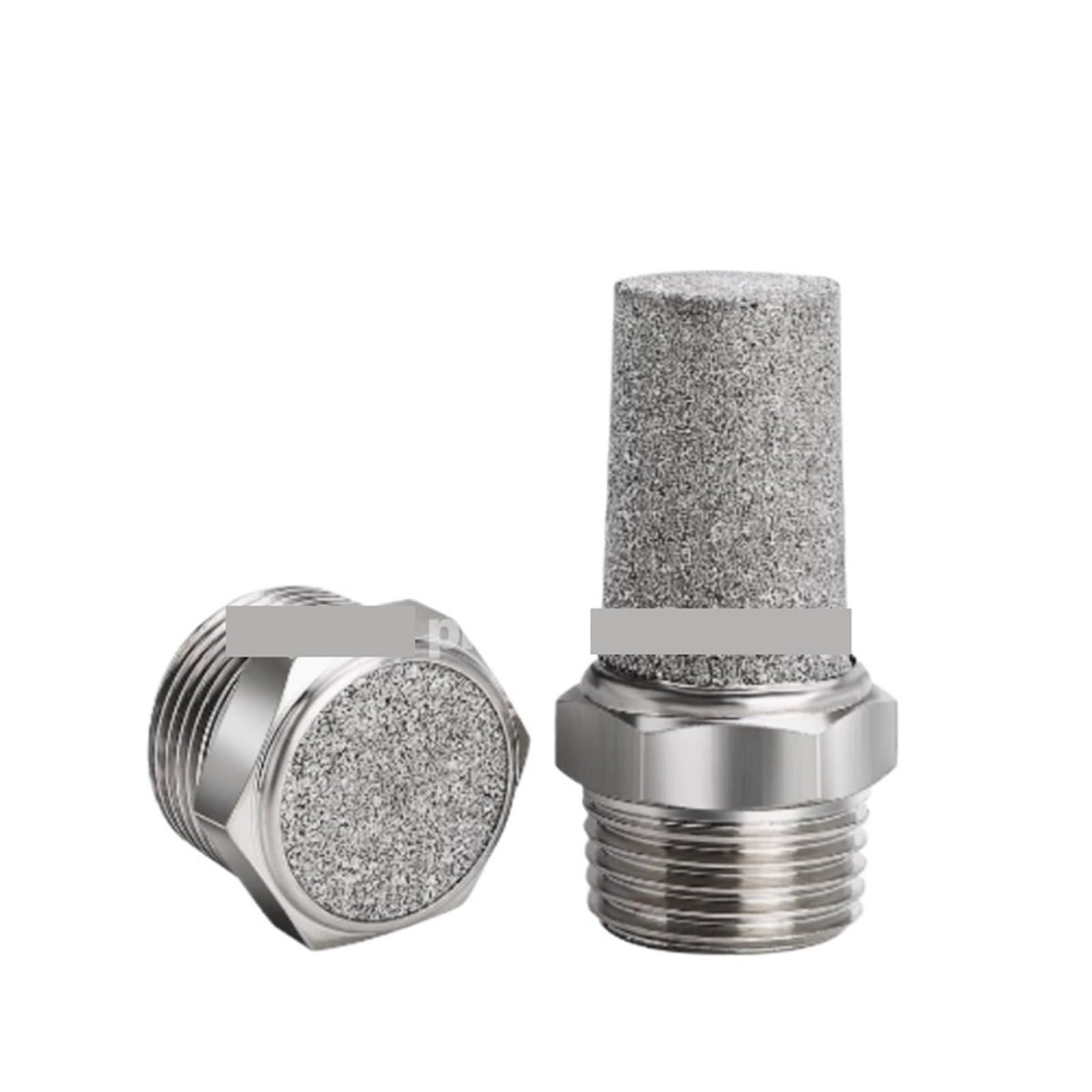 Silencieux pneumatique en acier inoxydable bsl1/2 haute durabilité