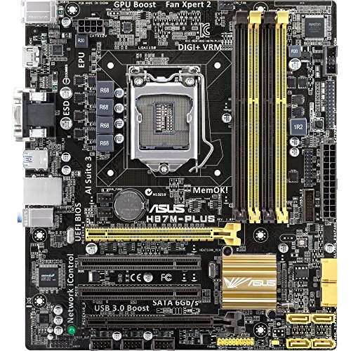 Amazon | ASUSTeK Intel H87チップセット搭載マザーボード H87M