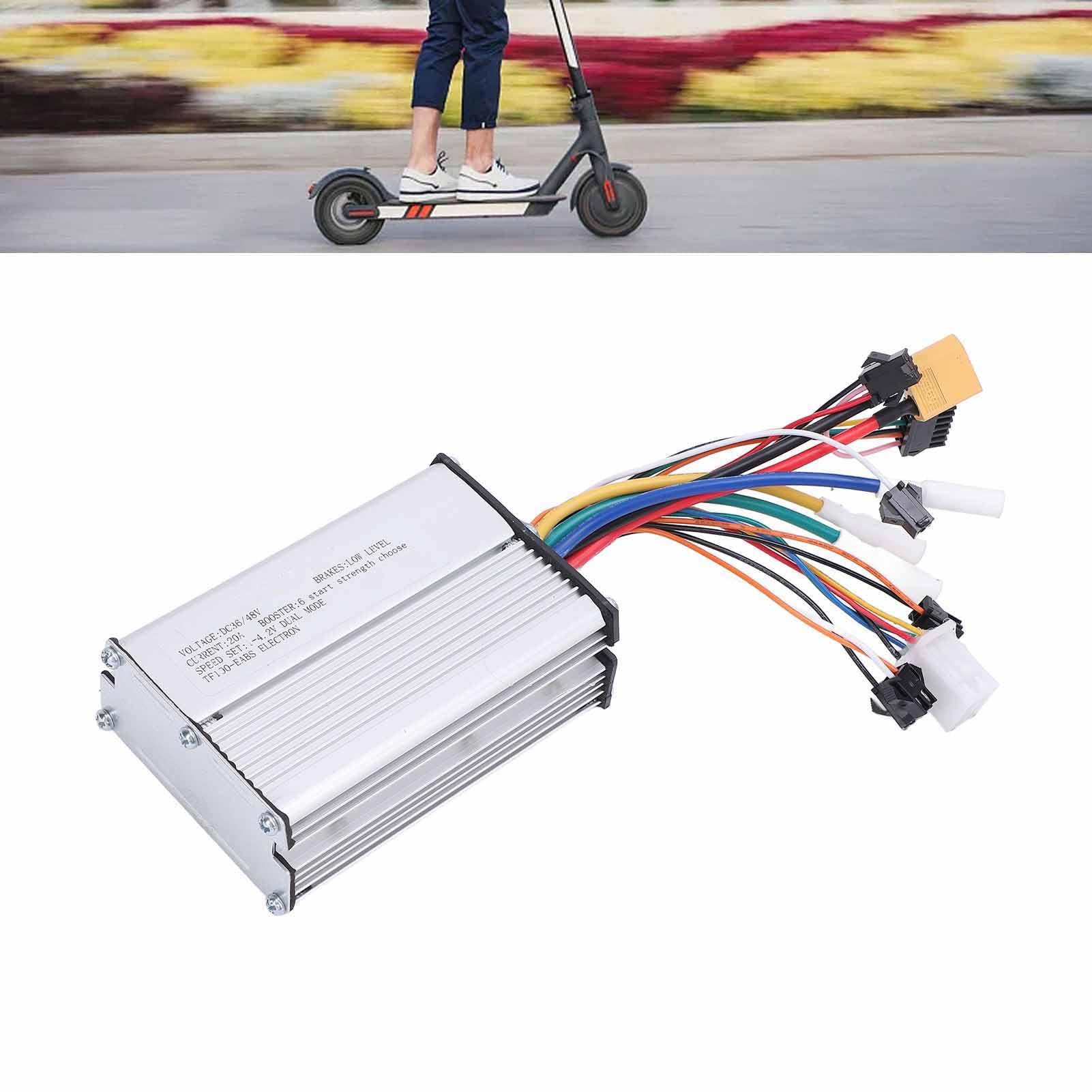 Dilwe 36V 48V 20A Contrôleur de Scooter électrique Scooter Contrôleur sans Balais de Moteur Intelligent sans Balais pour Scooter M4