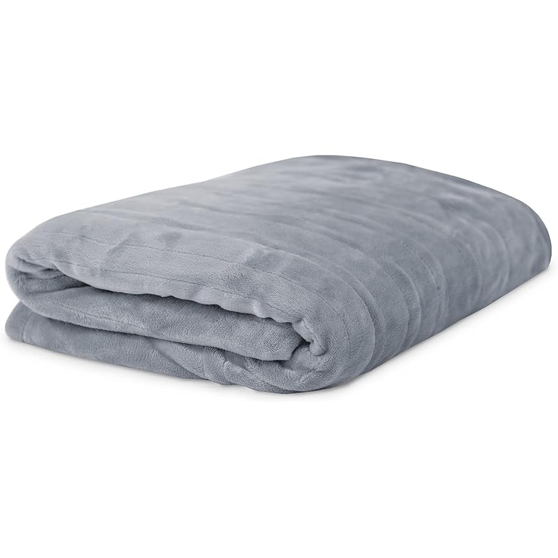 SensorPEDIC Heated Electric Blanket with SensorSafe, King, Flint Stone