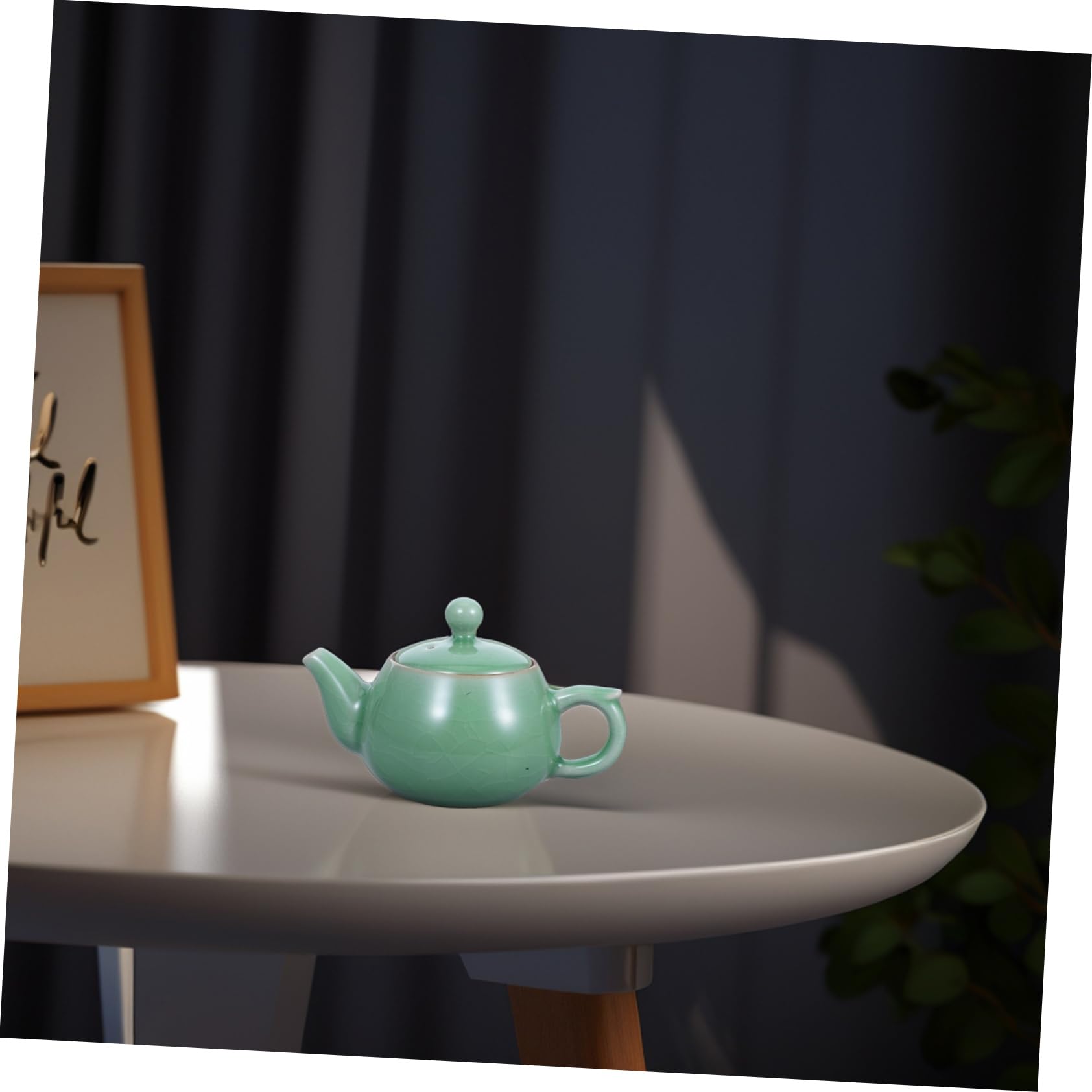 BESTOYARD Tetera de Cerámica China para Té Kung Fu, Diseño Elegante, Resistente y Apta para Varios Entornos, Adecuado para Preparar y Servir Té Suelto