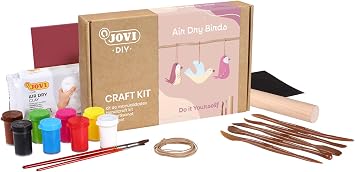 Jovi - DIY Air Dry Kit - Birds Gift Pottery Kit for Adults