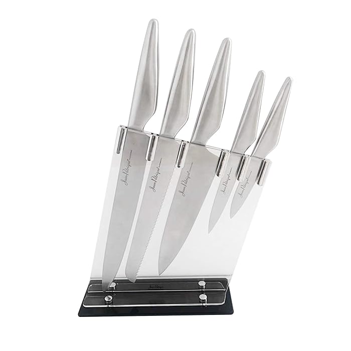 Buy JeanPatrique JP1547_FBA Perspex Knife Block 5 Slot Without