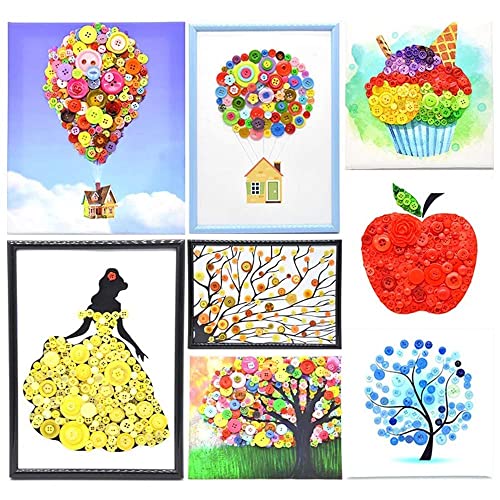 Esoca 650Pcs Black Craft Buttons Bulk Mixed Black Button For Crafts Assorted Size Buttons For Crafting Assortment Variety #TOP5