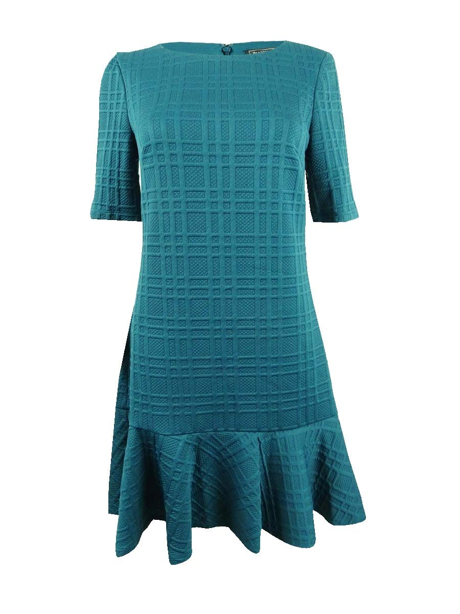 Womens Textured Drop Waist Dress | Desertcart Barbados
