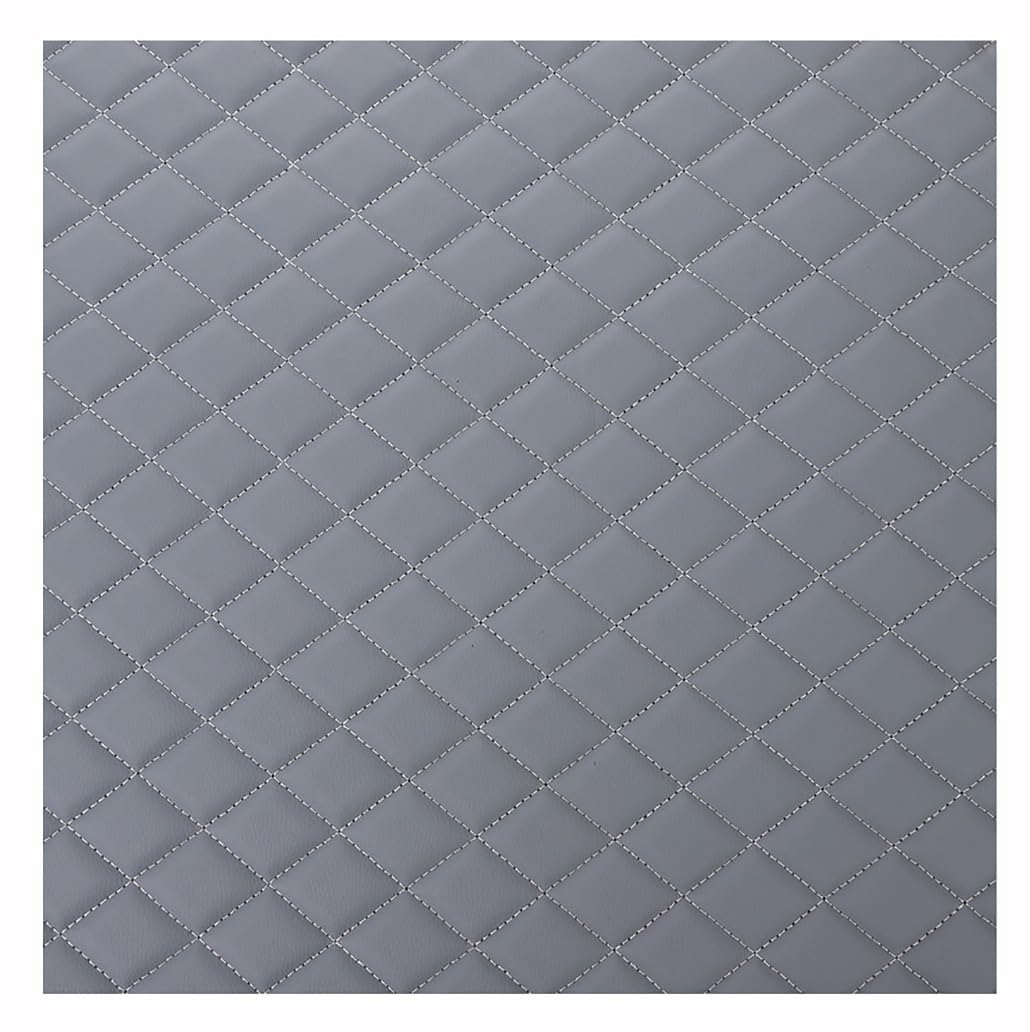Dicker Künstlicher Ledergewebe Hochwertiger PU-Leder-Gewebe-DIY-Handwerk, Um Handgefertigte Stoffe Aus Kunstleder-Dekorationsgewebe Herzustellen(Dark Gray,1.6X10m)