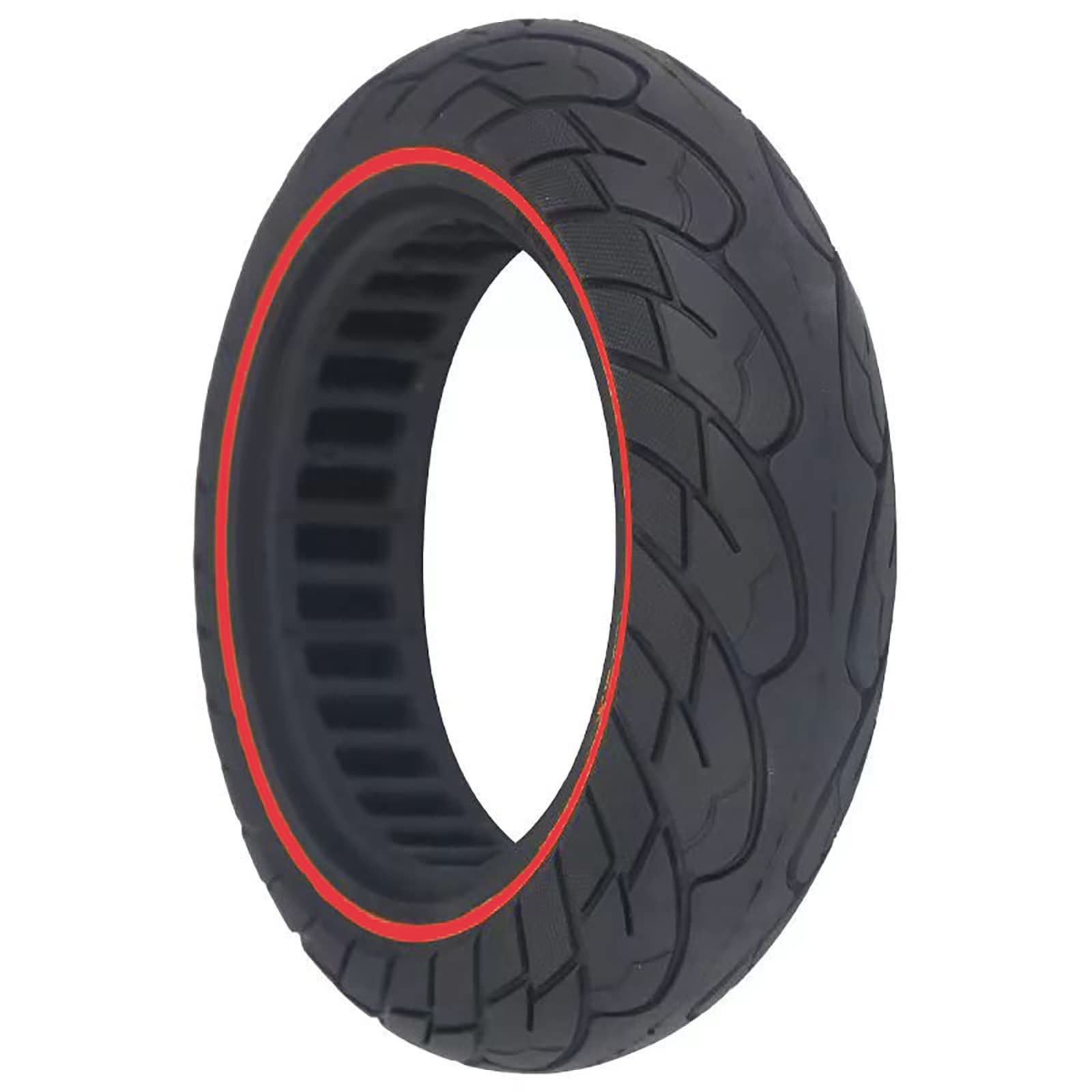 Photo 1 of Electric Scooter Tires, 10 Inch 10x2.50/ 8.5 Inch 8.5x2.0 Honeycomb Explosion-Proof Solid Tires, Wear-Resistant Anti-Skid High Elastic Tire Honeycomb Shock Absorption Tire-D-10in