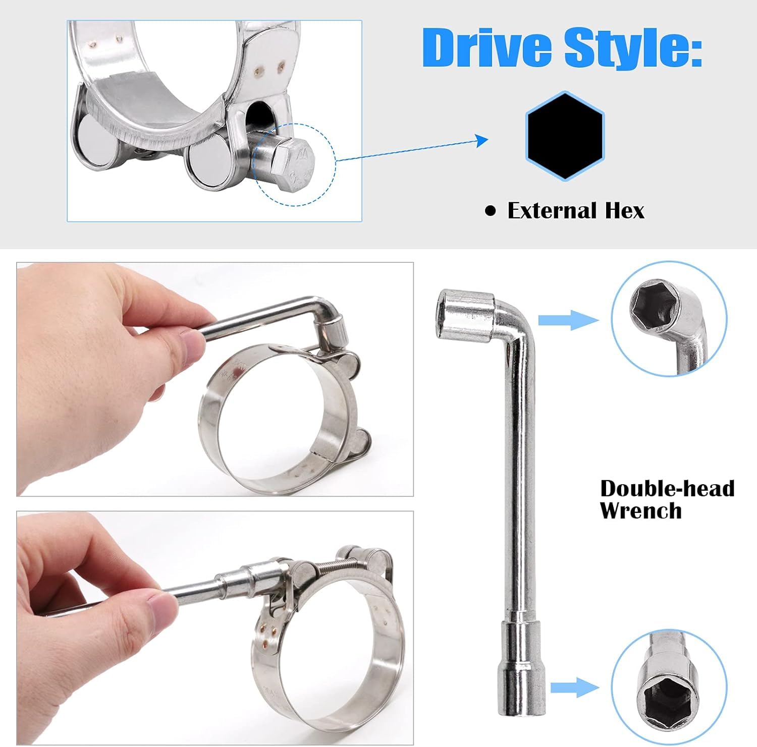 Jeu De 5 Broches De Localisation à Anneau – M8x35 Mm, Inox 304, Pour Arbre Cylindrique