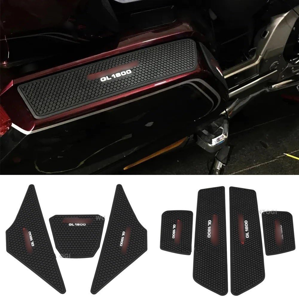 Etiqueta engomada del tanque Para Wing1800 almohadilla depósito para motocicleta pegatinas para maletero Protector tanque combustible calcomanía rodilla agarre tracción