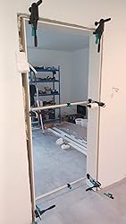 wolfcraft TürfutterMontageset PRO 3676000 / 8teiliges HeimwerkerSet