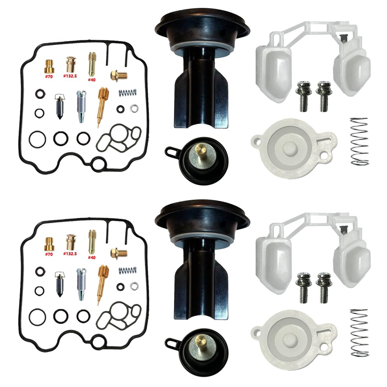 Kit Revisione Carburatore per Ducati Monster 600 750 900 93-01 | BDST38 carburatore per Monster 750 Dark City 900SS 600SS 750SS 1999 riparazione ricambi moto revisione ricambio