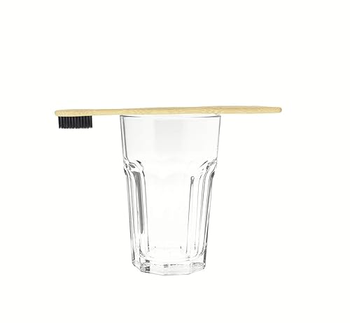 Miniatura 5 de Cepillo de dientes de bambú con cerdas de carbón biodegradable y ecológico - Paquete de 8