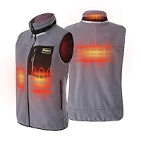 Algopix Similar Product 5 - PROSmart Heated Vest Polar Fleece