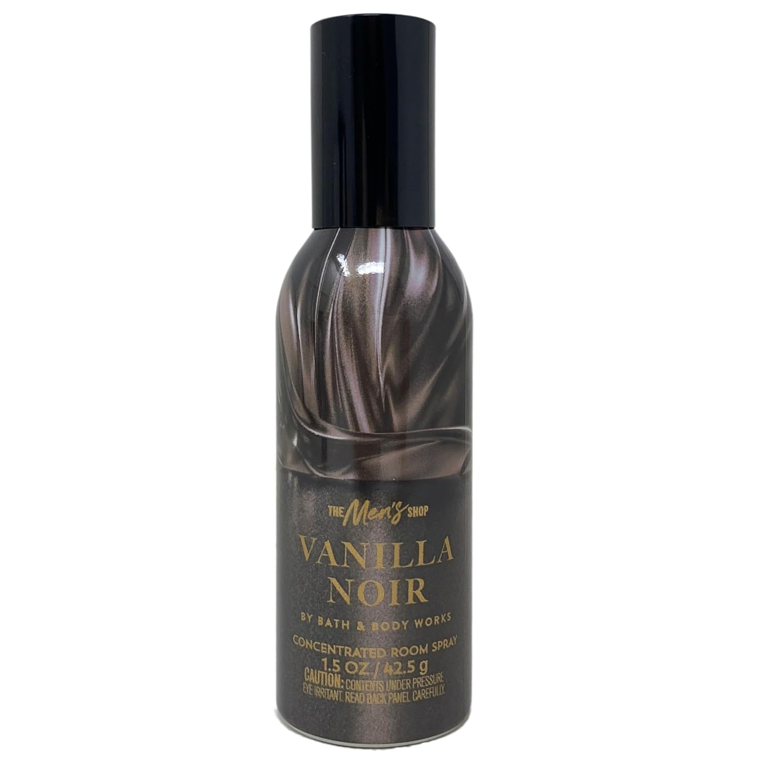 Bath & Body Works The Men's Shop Vanilla Noir 3 Pack Room Spray Bundle with a Himalayan Salts Springs Sample Soap