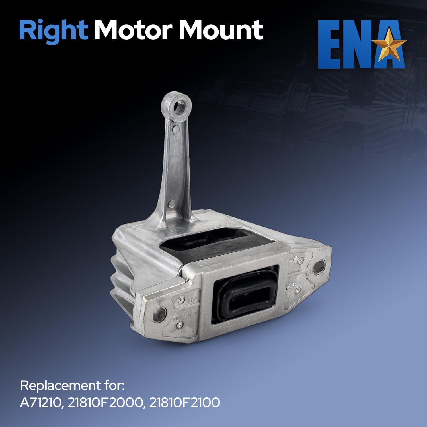 ENA Engine Motor Mount Compatible with Hyundai 2017 2018 2019 2020 Elantra and Elantra GT Kona L4 1.4L 1.6L 2.0L Replacement for A71210