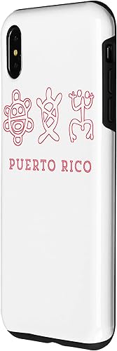 Miniatura 2 de Funda para iPhone XS Max Puerto Rico Boricua Pride Indios Tainos Sun Coqui Cacique