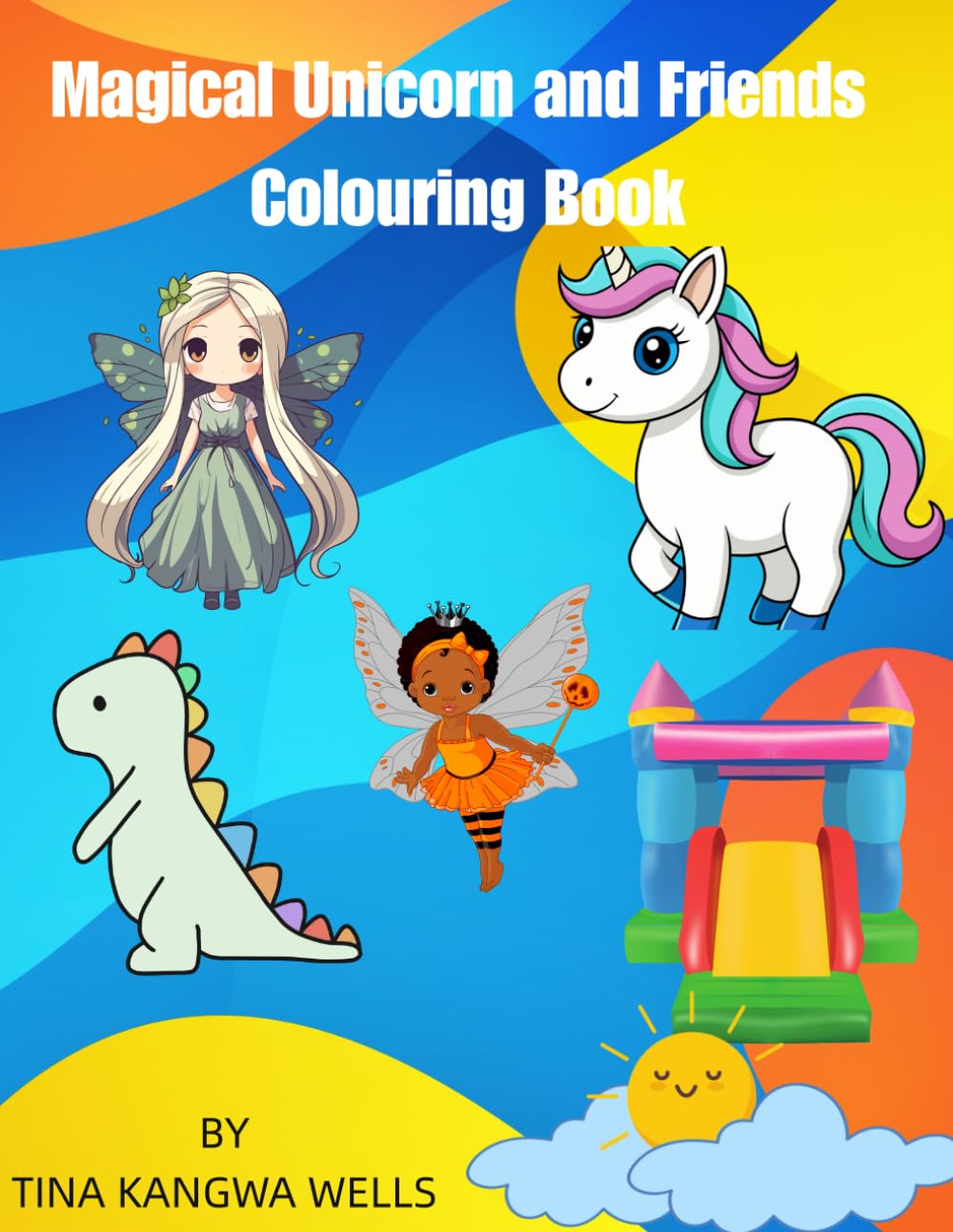 Magical Unicorn and Friends Colouring Book